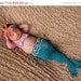 On Sale Mermaid Tail Cocoon and Costume 3 to 6 Months