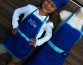 Polka Dot Haven Mother and Daughter Apron and Chef hat