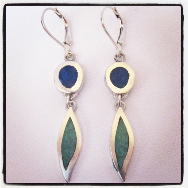 Feather Dot Earrings