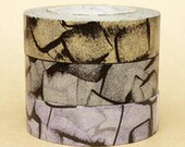 Zwillinge Washi Masking Tape - Scratch - Set 3