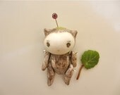 Kitten Puppet - moss