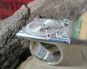 Mathmatiks Original Turntable Ring : Sterling Silver .925