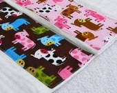 SALE Cow Burp Cloth- Single