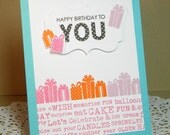 Happy Birthday to You Handmade Card