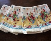 Farmhouse Kitchen -Tea Towel in Granny's Garden Print