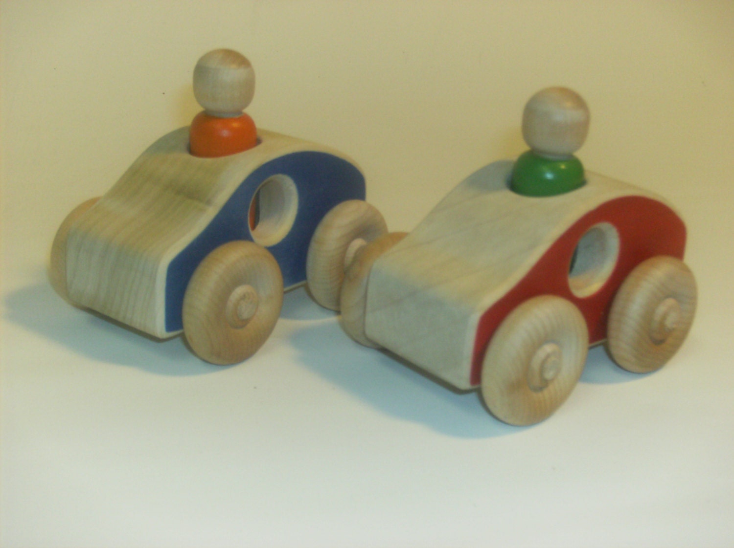 Small wooden Toy Car - hybrid