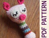 Amigurumi Sleepy Piggy Baby Rattle Pdf Pattern