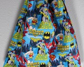 Batgirl, Supergirl, Wonder Woman Drawstring Backpack