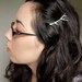 Antler Stag Hair Clips Bobby Pins in Golden Bronze by Woodland Belle