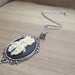 No Regrets - Morbid Cameo Necklace