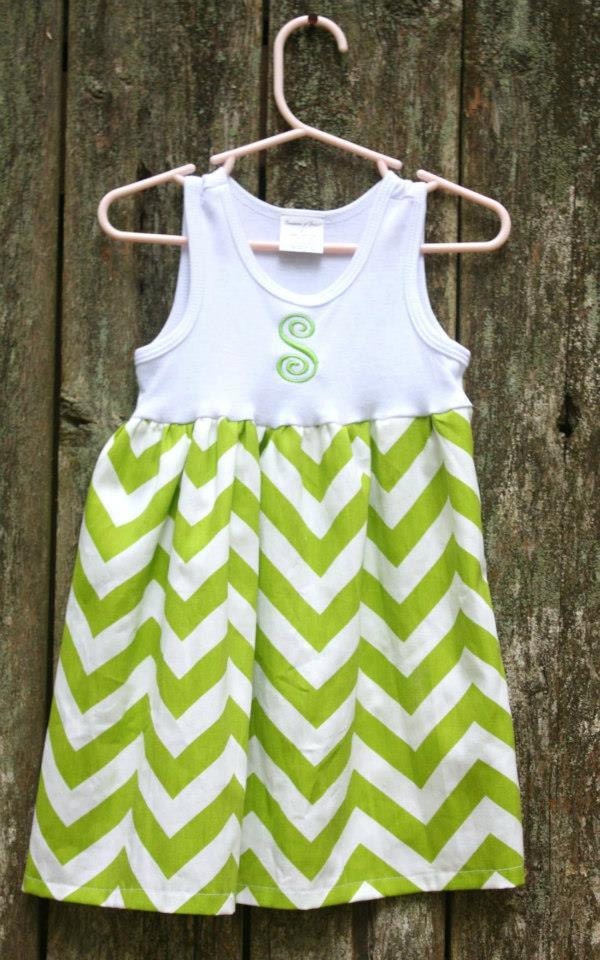 Chevron Tank Dress with Many colors available