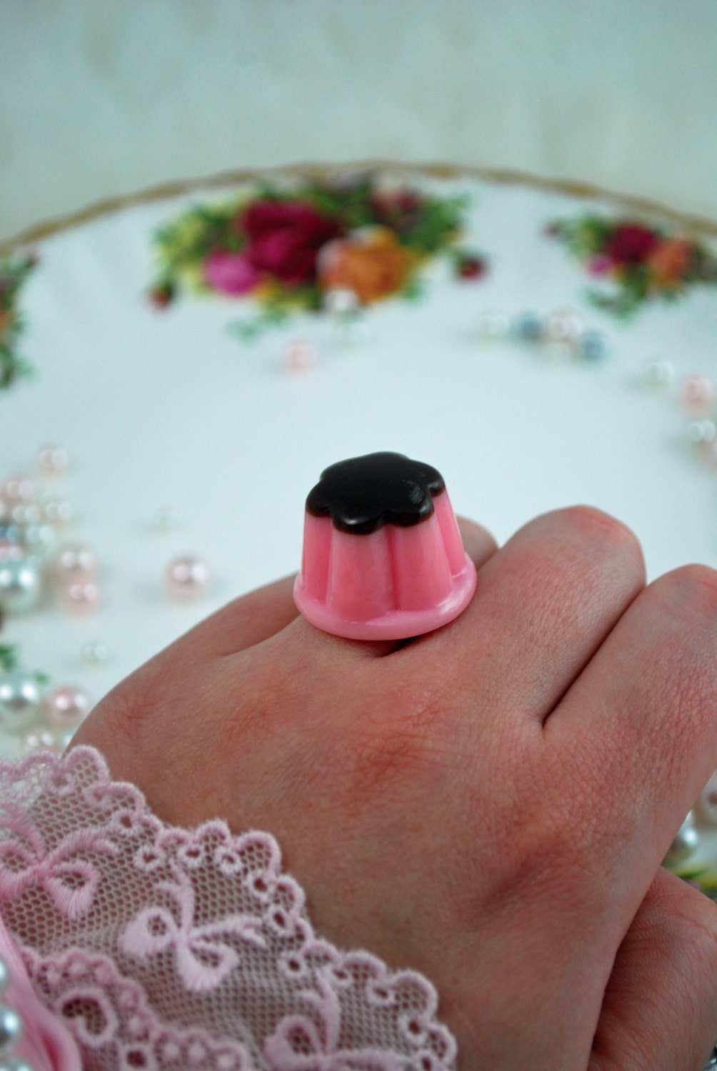 Pink Pudding Ring