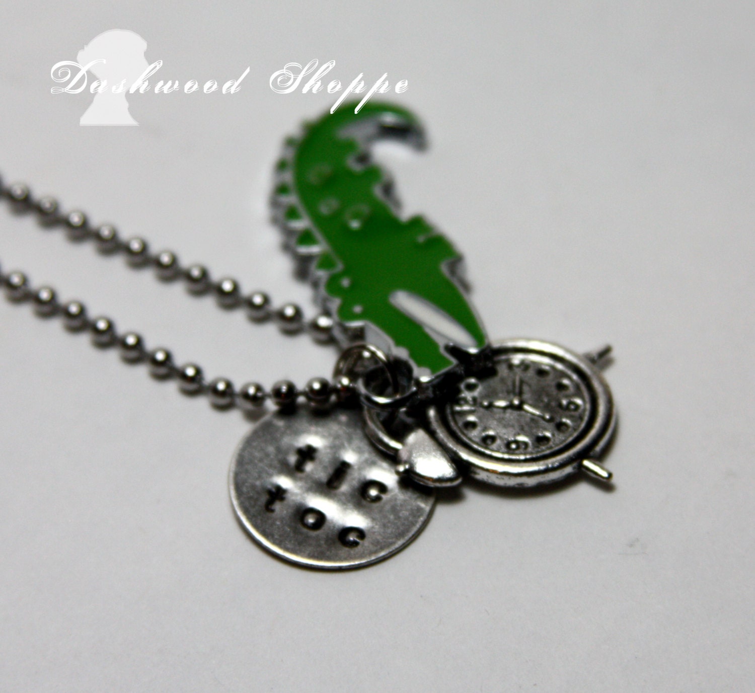 Tic Toc Peter Pan charm necklace