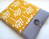 MacBook Air 11 inch Case or Chromebook Laptop Sleeve Case Padded with Pocket - Blooming