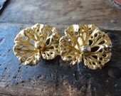 Napier Sterling Clip-On Earrings
