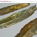 Special Heat Treated Brass Feather 2 pieces