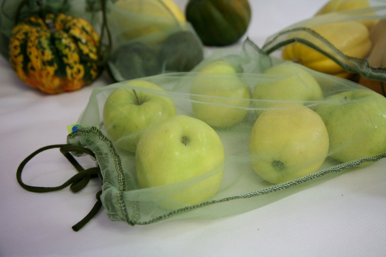 You PICK any color mix 12 Giant Produce bag set