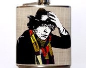 Doctor Who Flask - 6 oz Stainless Steel - Tom Baker