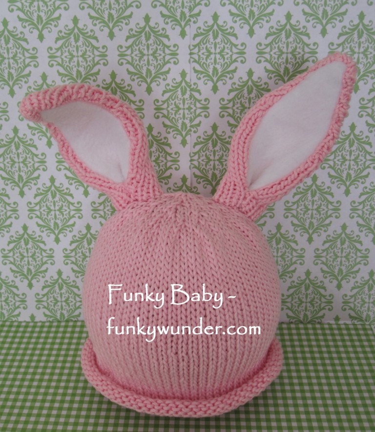 Funky Baby Bunny hat