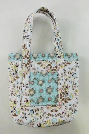 Comfort Cafe Stampin' Up Fabric Tote Bag