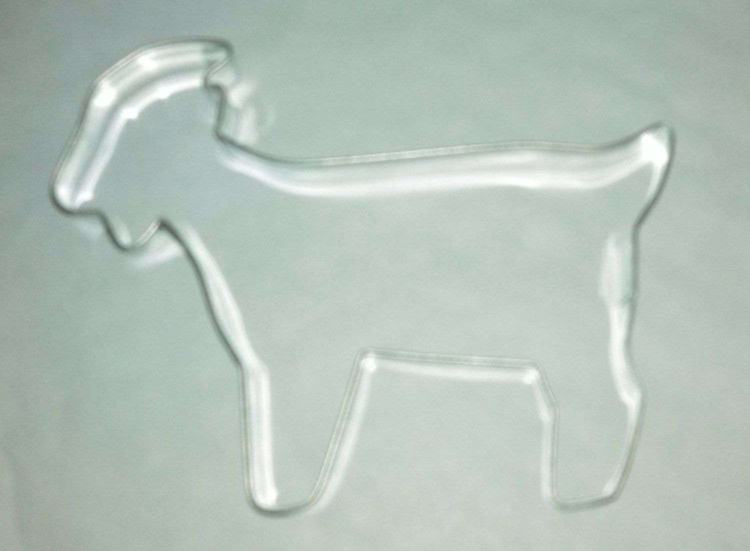 Goat  Cookie Cutter 4.5"lx 3.5" h x 1/2" deep Made IN USA