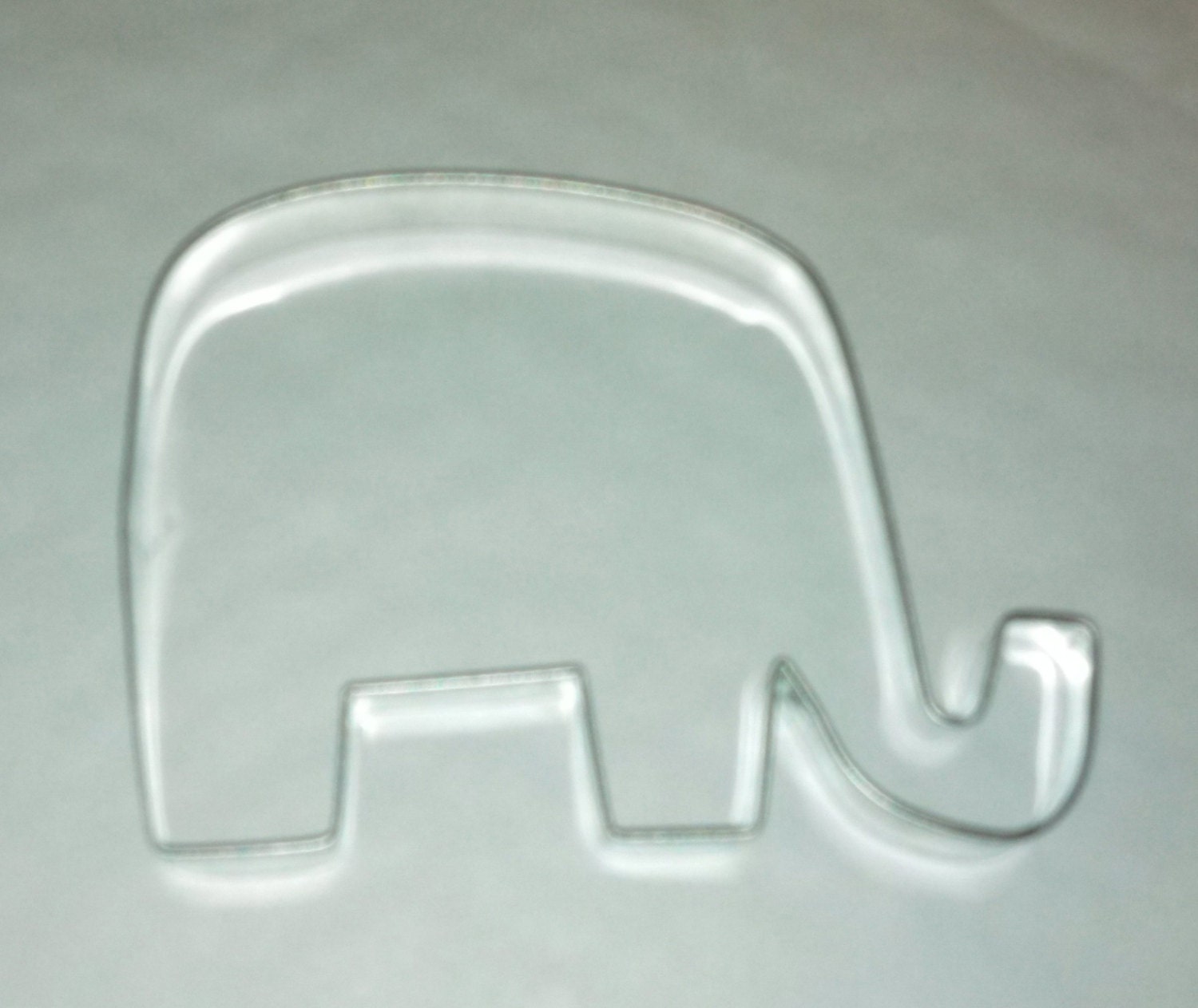 Large Elephant Republican or baby shower cookie cutter Made In USA primitive elephant