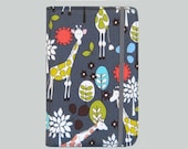 SALE Kindle Cover Hardcover Kindle Case Nook Cover Nexus 7 Cover Nexus 7 Case Custom eReader Cover Giraffes