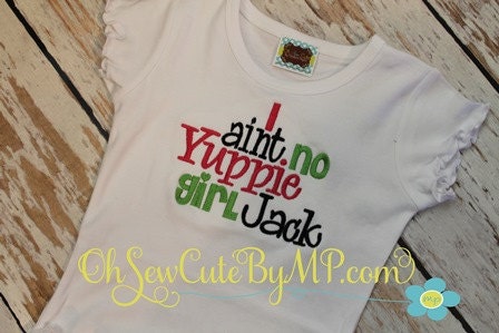 Duck Dynasty Uncle Si I Ain't No Yuppie Girl Jack Tshirt
