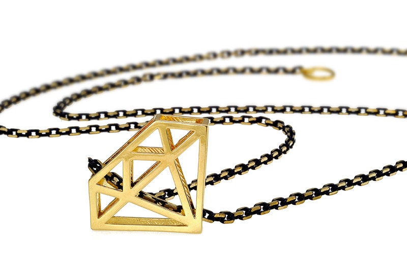 Diamond Pendant In Gold