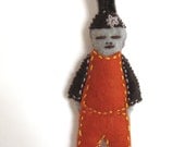 Orange Person -------- KeyChain----Miniaturess