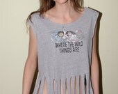Where The Wild Things Are T Shirt DIY Sz L/XL