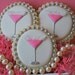 Pink Martini Decorated Sugar Cookies (12)