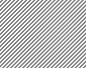 Little Red Riding Hood by Tasha Noel for Riley Blake, Diagonal Stripe in Gray, 1/2 Yard