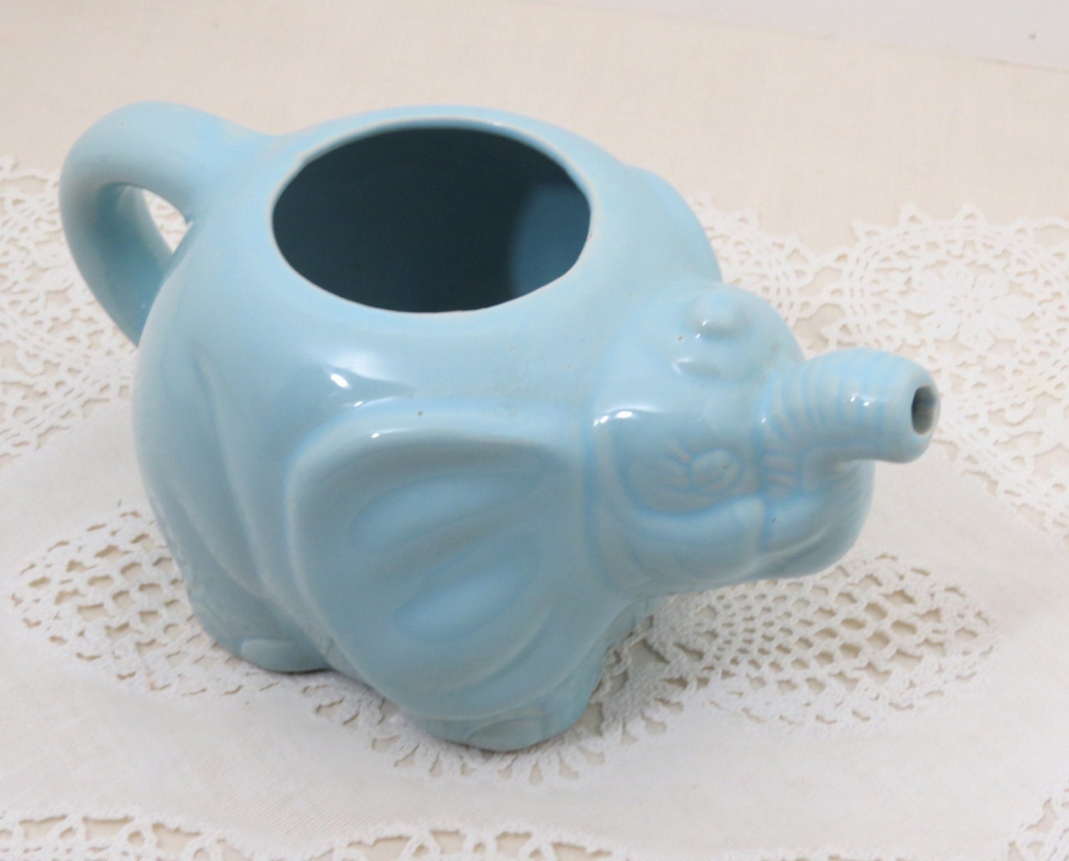 Sweet Elephant Pitcher, Holds 16 Oz