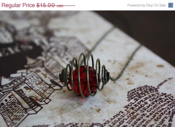 ON SALE Harry Potter Necklace - Remembrall