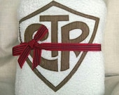 CTR Baptism Bath Towel - Boy