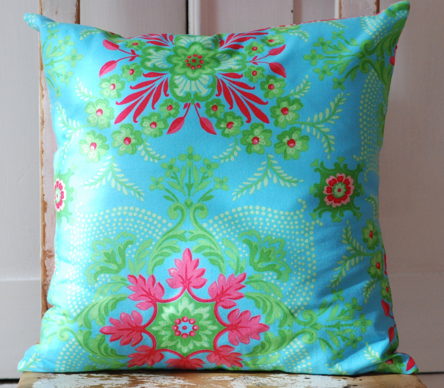 Shabby Chic Pillow Cover, Cottage Chic Throw Pillow, Decorative Pillows, Decorative Cover