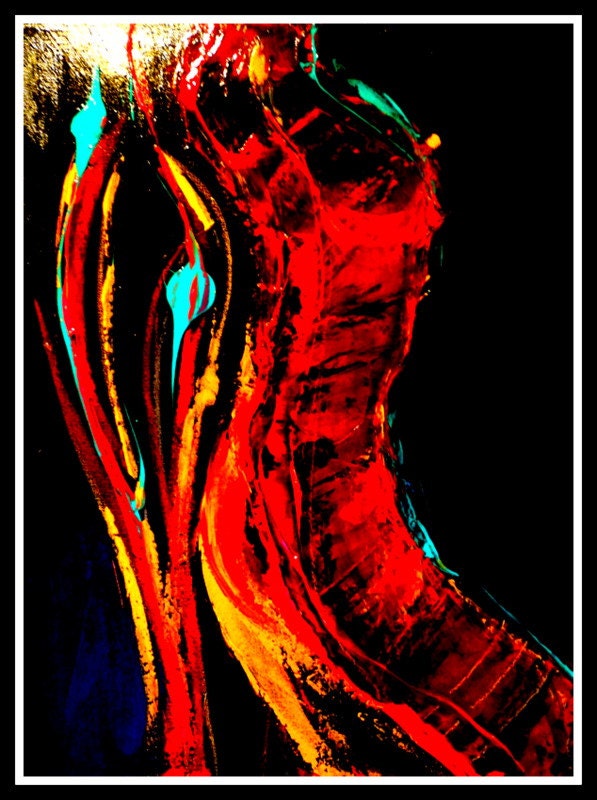 Abstract Nude Painting
