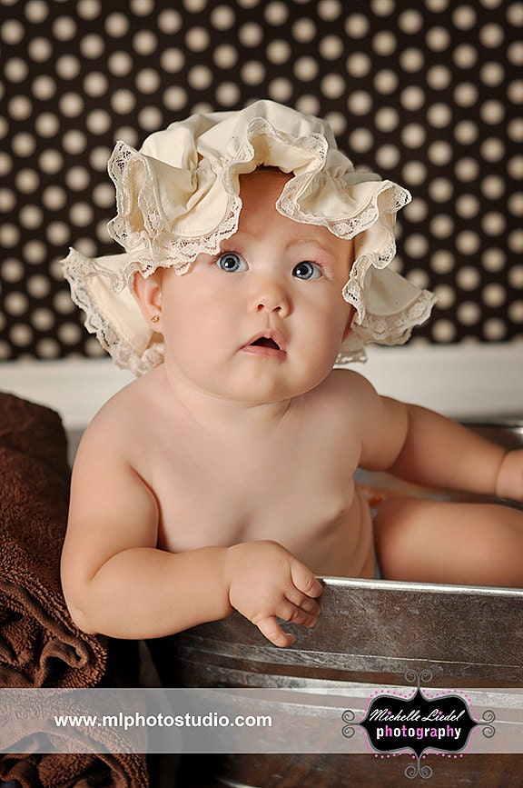 Infant's Mop Cap