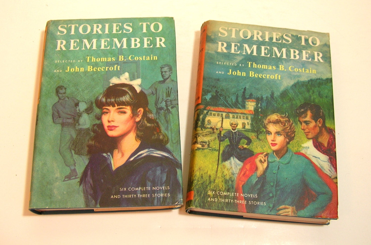 Stories To Remember  Novel And Short Story Anthology Two Vintage Book Set