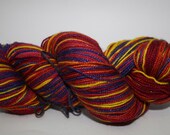 merino nylon sock, 400 yds--fiddi widdi wow wow-candy cornalicious