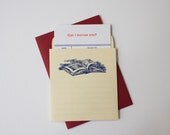 Can I Borrow You - Library Card