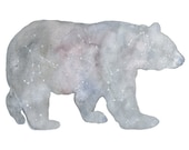 nightwalk - 11 x 14 watercolor painting print