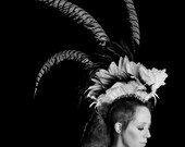 Zebra Mohawk Headdress