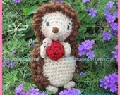 Hedgehog with Little Friend Ladybug  Amigurumi Crochet Pattern by HandmadeKitty
