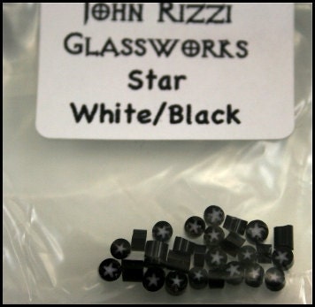 Murrini White/Black Stars -SRA-