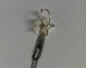 Clairely Upcycled jewellery (jewelry)  - Shooting Star earring