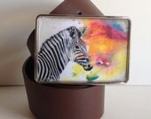 Zebra Snap Belt - Belt Buckle For Men and Women