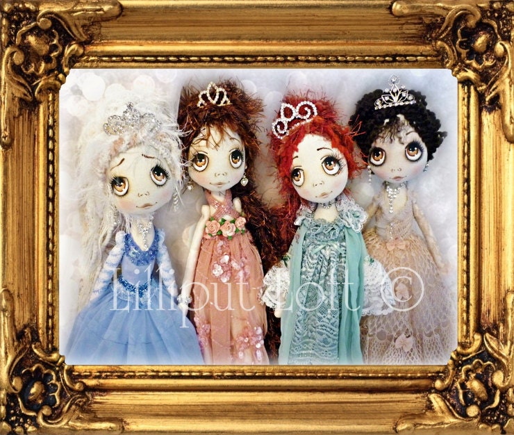 PRINT of Urchin Art Doll The Royals Collection
