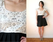 Moon Phases Constellation Zodiac Dress Sz XS S M L